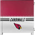 NFL Arizona Cardinals White Striped Corsair 4000D Tempered Glass Mid-Tower ATX Case Skin