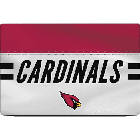 NFL Arizona Cardinals White Striped Dell Vostro Skin