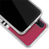 NFL Arizona Cardinals White Striped Galaxy A10e Clear Case