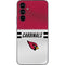NFL Arizona Cardinals White Striped Galaxy A54 5G Skin