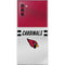 NFL Arizona Cardinals White Striped Galaxy Note 10 Skin