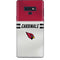 NFL Arizona Cardinals White Striped Galaxy Note 9 Skin