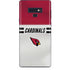 NFL Arizona Cardinals White Striped Galaxy Note 9 Skin