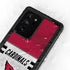 NFL Arizona Cardinals White Striped Galaxy Note20 Ultra 5G Waterproof Case