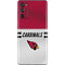 NFL Arizona Cardinals White Striped Galaxy S20 Fan Edition Skin