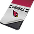 NFL Arizona Cardinals White Striped Galaxy S21 5G Skin