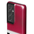 NFL Arizona Cardinals White Striped Galaxy S21 Ultra 5G Pro Case
