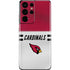 NFL Arizona Cardinals White Striped Galaxy S21 Ultra 5G Skin