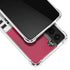 NFL Arizona Cardinals White Striped Galaxy S22 Plus Clear Case