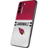 NFL Arizona Cardinals White Striped Galaxy S22 Plus Skin