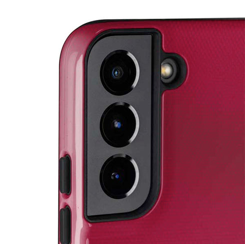 NFL Arizona Cardinals White Striped Galaxy S22 Pro Case