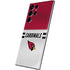 NFL Arizona Cardinals White Striped Galaxy S22 Ultra Skin