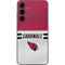 NFL Arizona Cardinals White Striped Galaxy S23 FE Skin