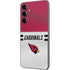 NFL Arizona Cardinals White Striped Galaxy S23 FE Skin