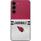 NFL Arizona Cardinals White Striped Galaxy S23 Plus Skin