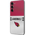 NFL Arizona Cardinals White Striped Galaxy S23 Plus Skin
