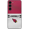 NFL Arizona Cardinals White Striped Galaxy S23 Skin