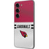 NFL Arizona Cardinals White Striped Galaxy S23 Skin