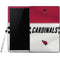 NFL Arizona Cardinals White Striped Samsung Galaxy Tab Skin