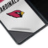 NFL Arizona Cardinals White Striped Galaxy Z Fold3 5G Skin