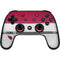 NFL Arizona Cardinals White Striped Google Stadia Controller Skin