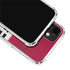 NFL Arizona Cardinals White Striped iPhone 12 Clear Case