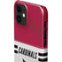 NFL Arizona Cardinals White Striped iPhone 12 Mini Lite Case