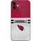 NFL Arizona Cardinals White Striped iPhone 12 Mini Skin