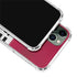 NFL Arizona Cardinals White Striped iPhone 12 Pro Max Clear Case