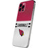 NFL Arizona Cardinals White Striped iPhone 12 Pro Max Skin