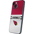 NFL Arizona Cardinals White Striped iPhone 13 Mini Skin