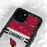NFL Arizona Cardinals White Striped iPhone 13 Mini Waterproof Case