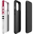 NFL Arizona Cardinals White Striped iPhone 13 Pro Max Impact Case
