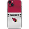 NFL Arizona Cardinals White Striped iPhone 13 Skin