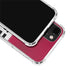 NFL Arizona Cardinals White Striped iPhone 14 Clear Case