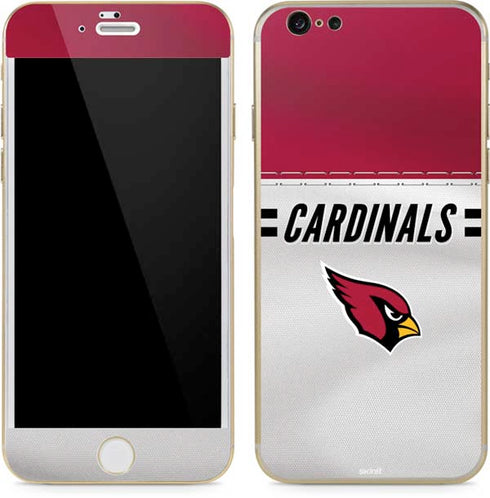 NFL Arizona Cardinals White Striped iPhone 6/6s Skin