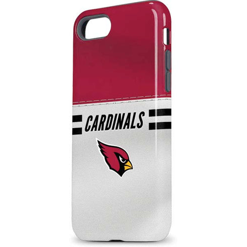 NFL Arizona Cardinals White Striped iPhone 8 Pro Case
