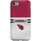 NFL Arizona Cardinals White Striped iPhone SE (2nd & 3rd Gen) Pro Case