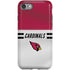 NFL Arizona Cardinals White Striped iPhone SE (2nd & 3rd Gen) Pro Case