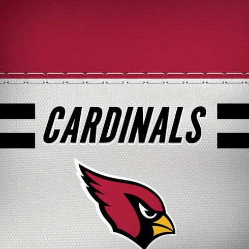 NFL Arizona Cardinals White Striped iPhone X Skin