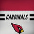 NFL Arizona Cardinals White Striped iPhone X Skin