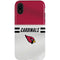 NFL Arizona Cardinals White Striped iPhone XR Pro Case