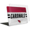 NFL Arizona Cardinals White Striped MacBook Air 13in (2020) Case plus Skin