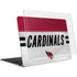 NFL Arizona Cardinals White Striped MacBook Air 15in (2023-2025) Case plus Skin