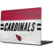 NFL Arizona Cardinals White Striped MacBook Pro 14in (2021-24) Skin