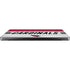 NFL Arizona Cardinals White Striped MacBook Pro 14in (2021-24) Skin