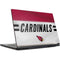 NFL Arizona Cardinals White Striped MSI GS65 Stealth Laptop Skin