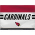 NFL Arizona Cardinals White Striped MSI GS65 Stealth Laptop Skin