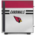 NFL Arizona Cardinals White Striped NZXT H510 Compact ATX Mid-Tower Case Skin