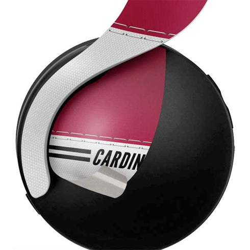 NFL Arizona Cardinals White Striped PULSE 3D Wireless Headset for PS5 Skin